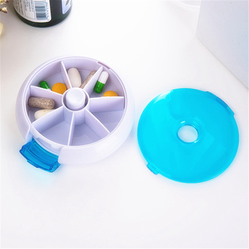 Rotatable Round Pill Holder