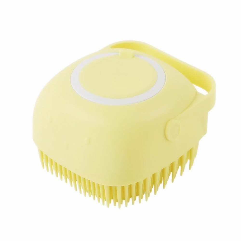 Silicone Scrubber for Shower with Soap Dispenser