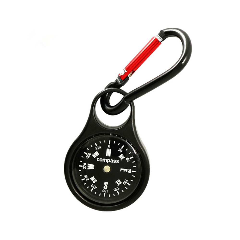 Keyring with Compass for Outdoor Work