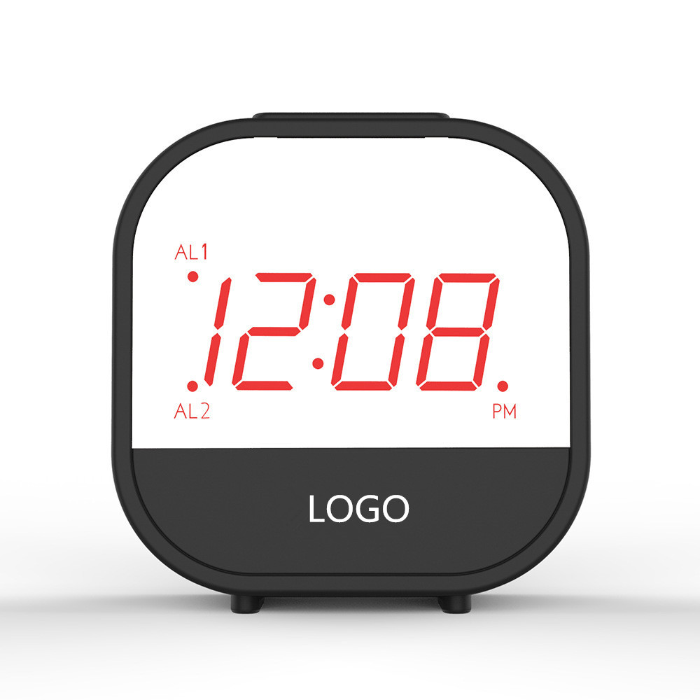 Mini Multifunctional Mirror Alarm Clock