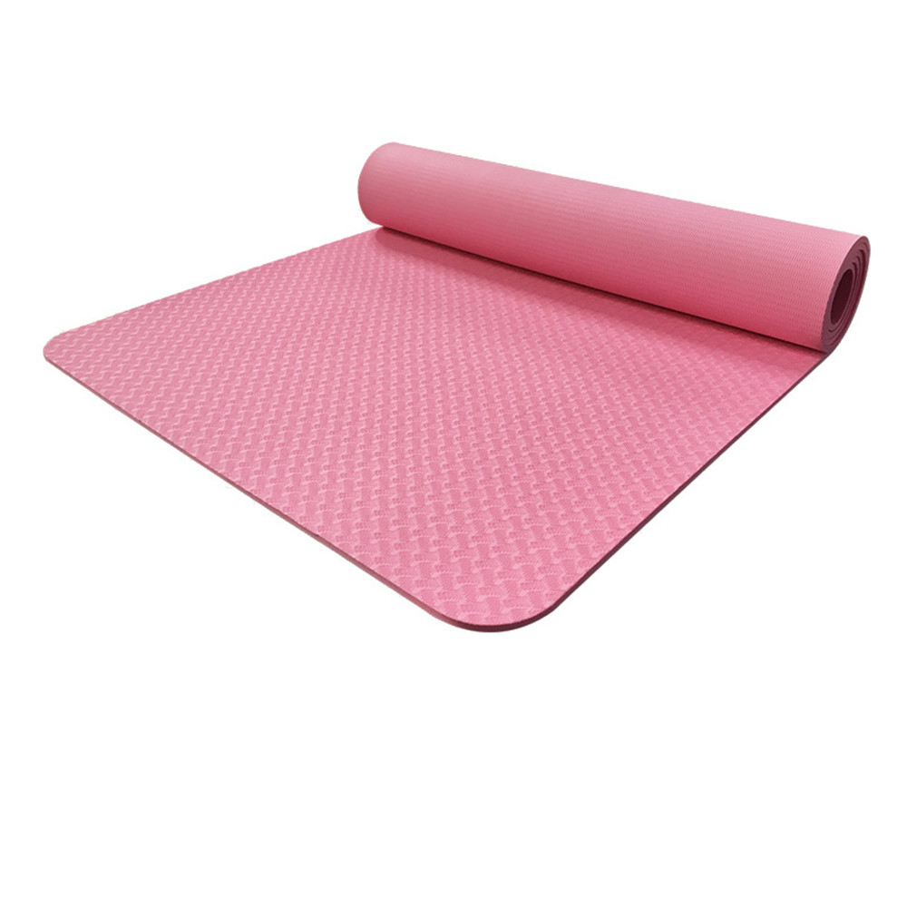TPE Yoga Exercise Mats with Strap