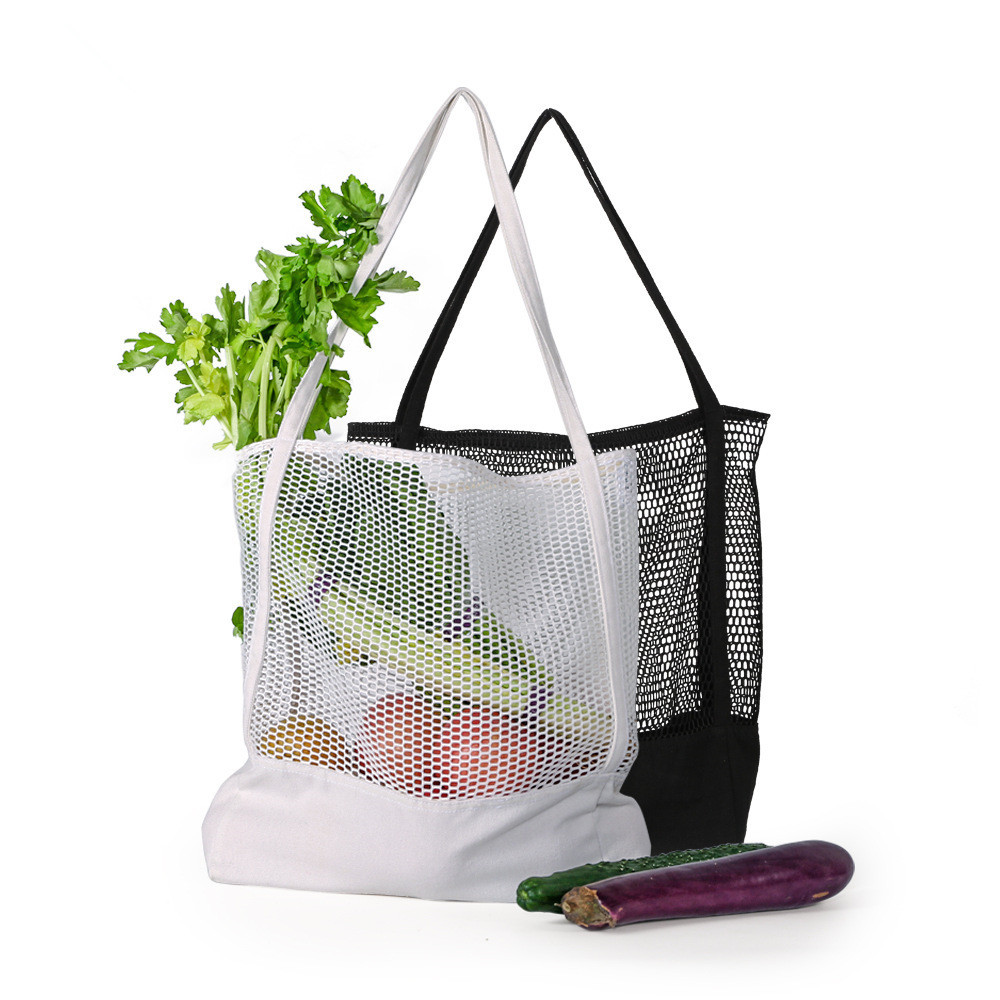 Durable Polymesh Shopping Tote Grocery Bags