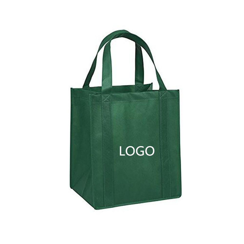 Non Woven Fabric Reusable Handled Shopping Tote Bags