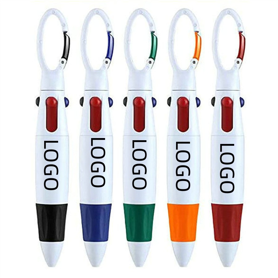 4-in-1 Multicolor Retractable Pen
