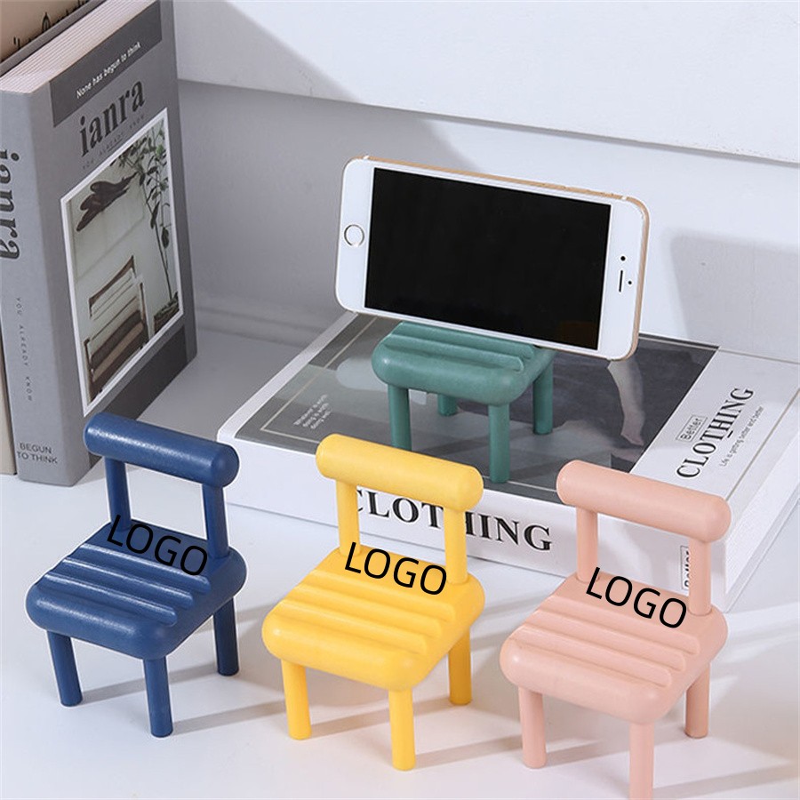 Candy Color Chair Mobile Phone Holder