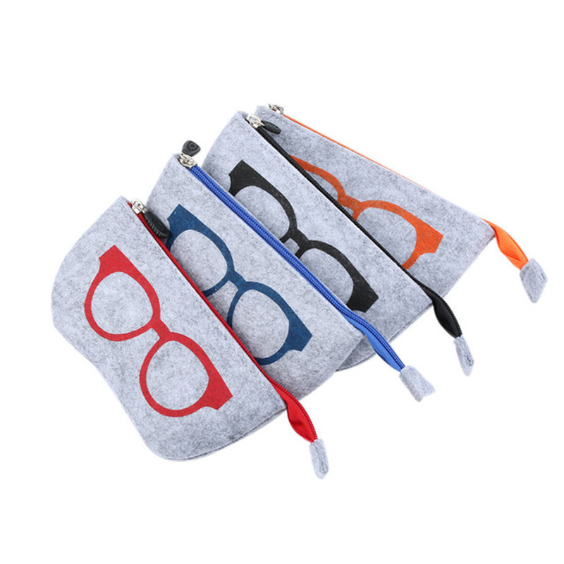 High Quality Luxury Fabric Glasses Case