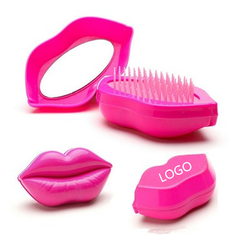 Lip shape Plastic Massage comb