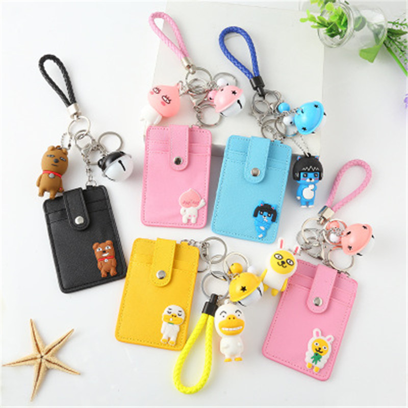 Card holder with keychain