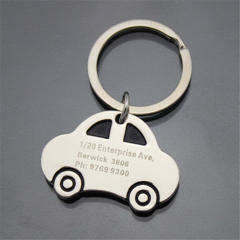 car metal keychain