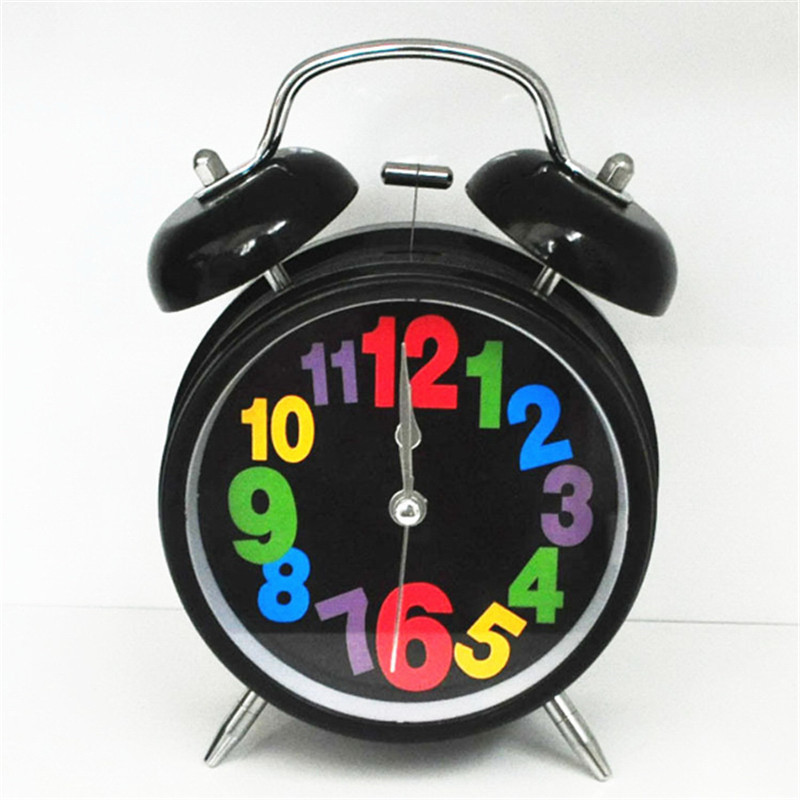  4'' double bell alarm clock