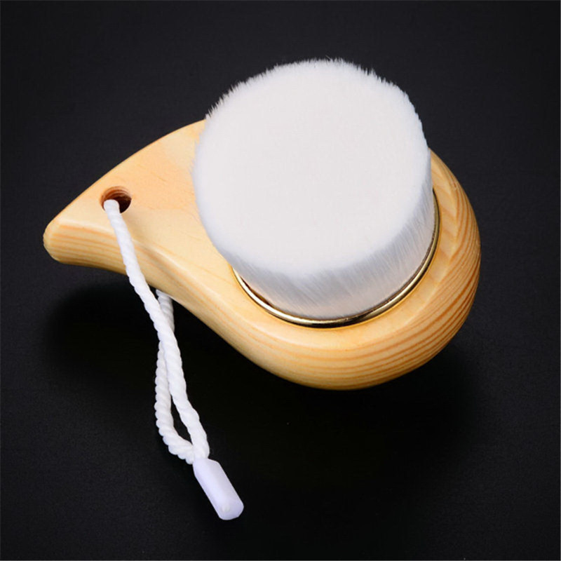  Wooden Ultrasoft Facial Cleansing Brush