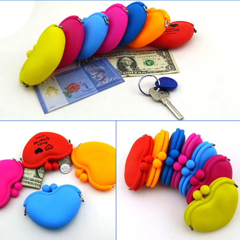 Candy Silicone Key Coin Purse