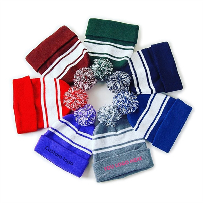 Knit  Cap With Custom Logo