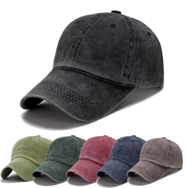 Cotton Washed Cap For Men and Women