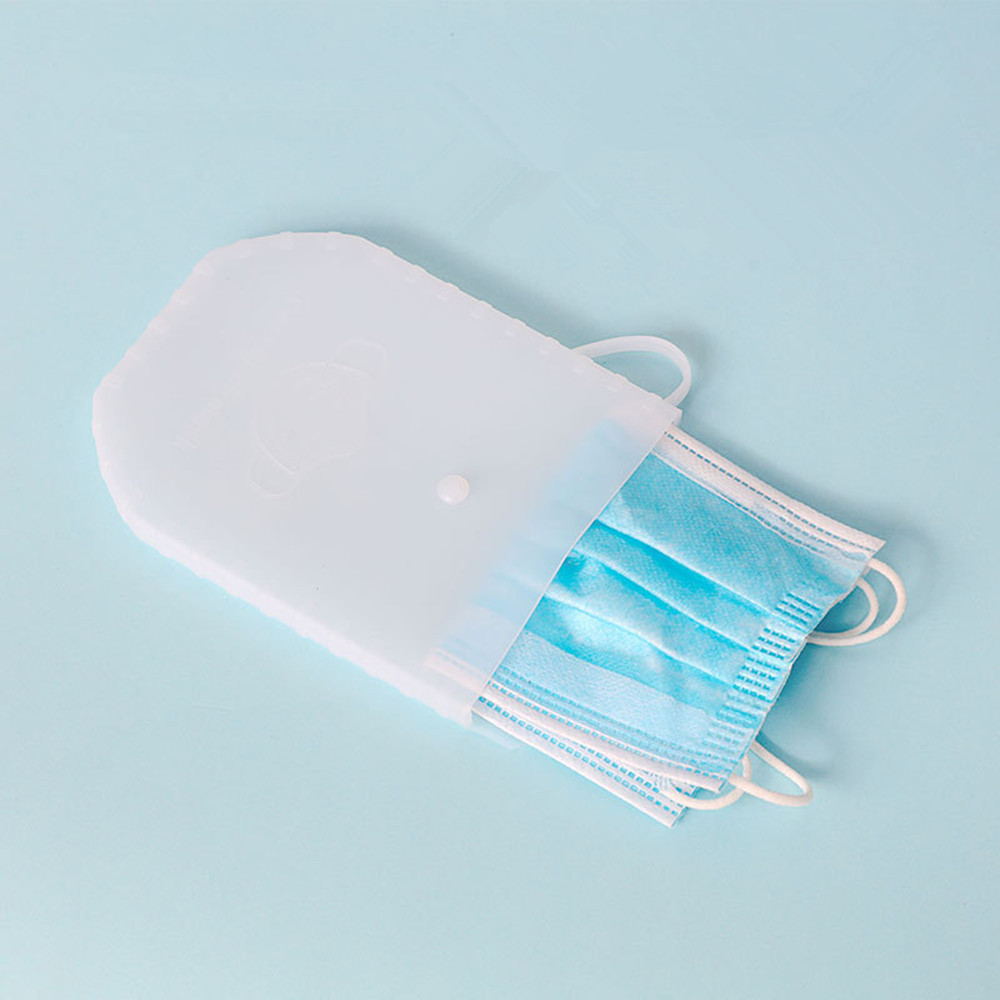Antibacterial Silicone Storage Case for Mask