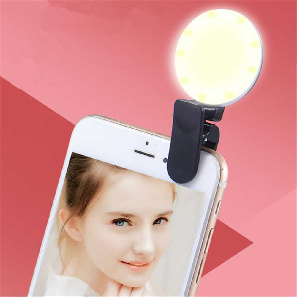 3 Lighting Modes Rechargeable Selfie Fill Light