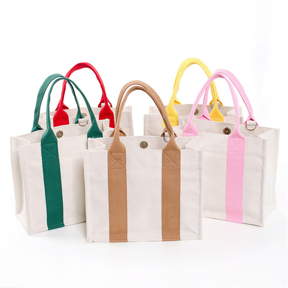 Grocery Tote With Cotton Web Strap