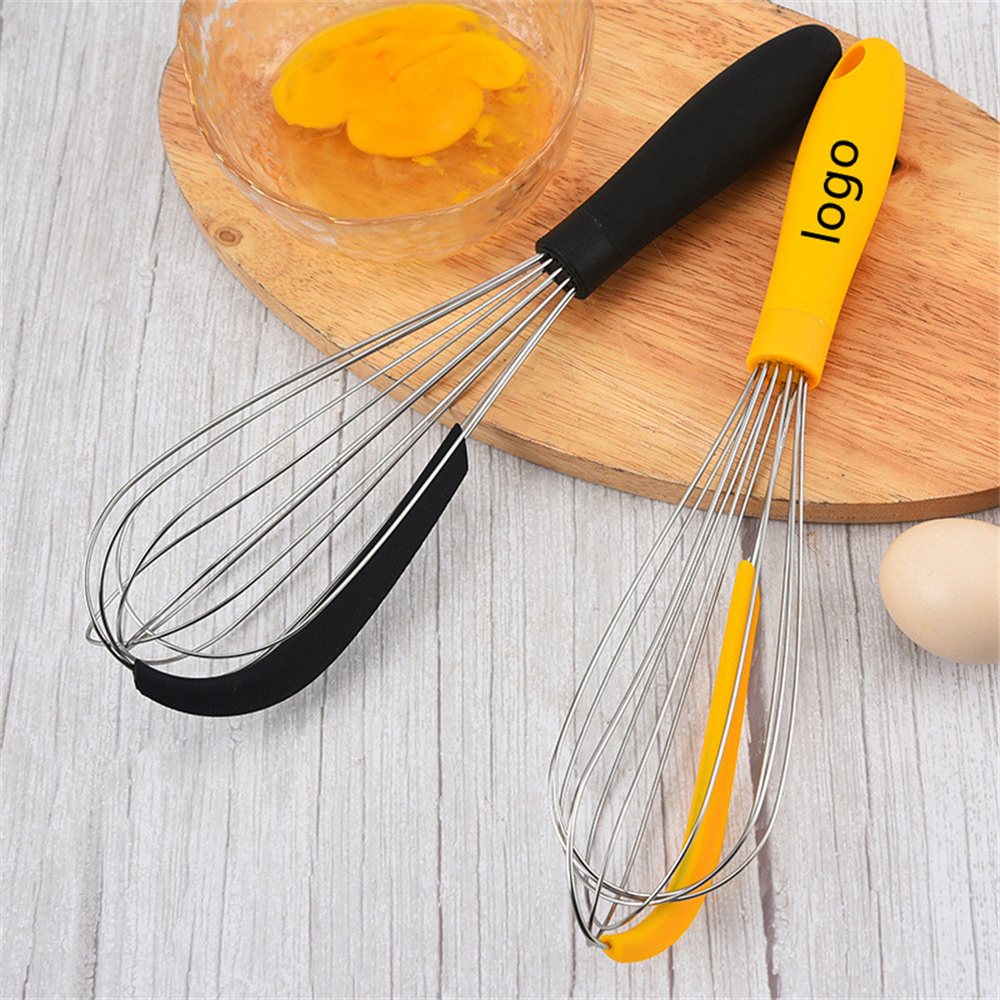 Multi-function Hand Whisk With Scraper