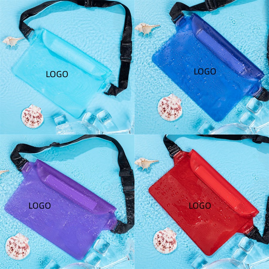  Swimming Waist Strap Waterproof Pouch Bag