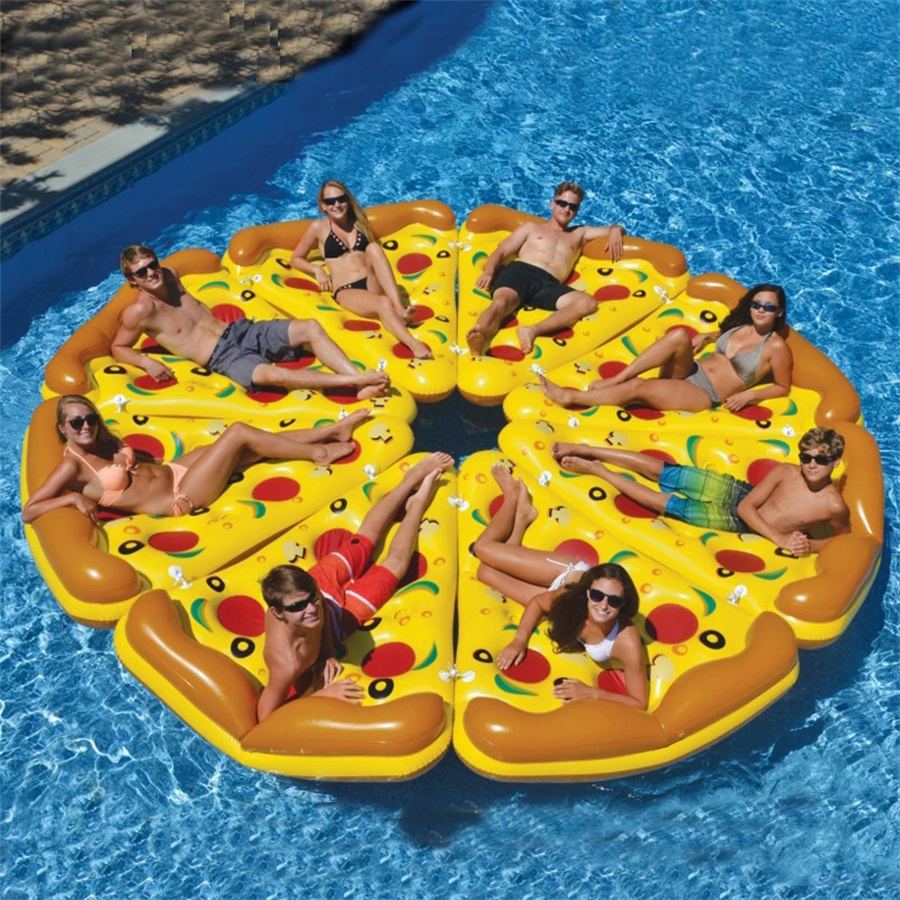 Inflatable Pizza Slice Pool Float