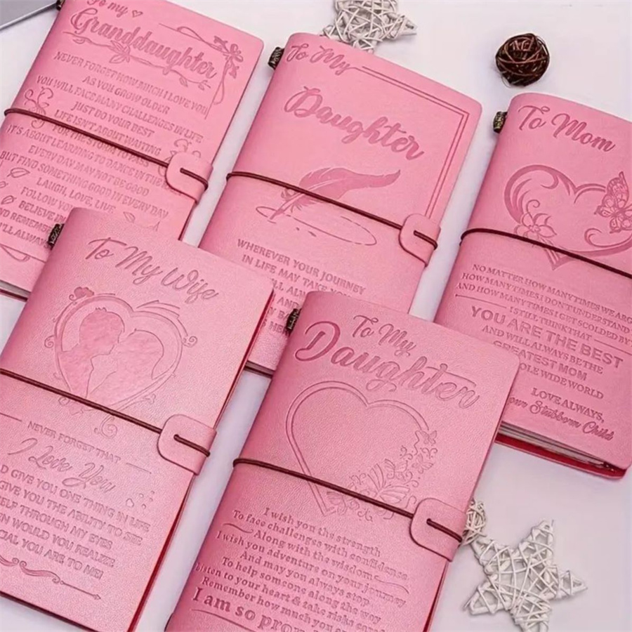 PU Leather Notebook Journal for Women Gift