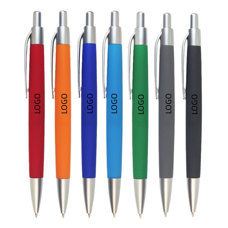 Click Plastic Ballpoint Pen