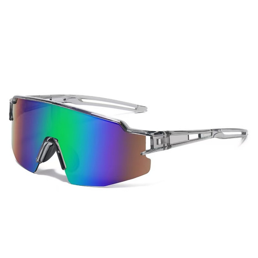 Outdoor Sports Cycling Sunglasses-Unisex Wind-proof with Iridescent Lenses