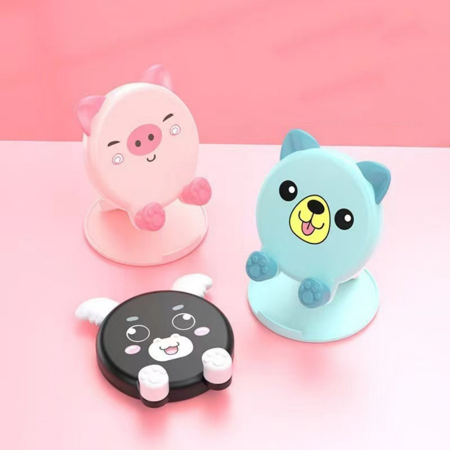Cute Cartoon Animal-Shaped Phone Stand