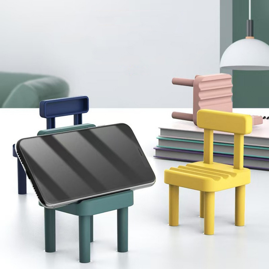 Cute Chair-shaped Phone Stand 