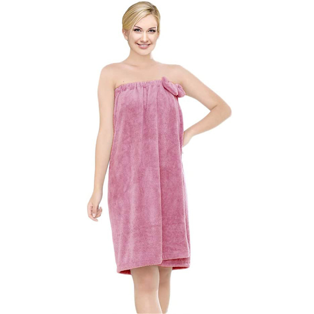 Women's Strapless Bathrobe