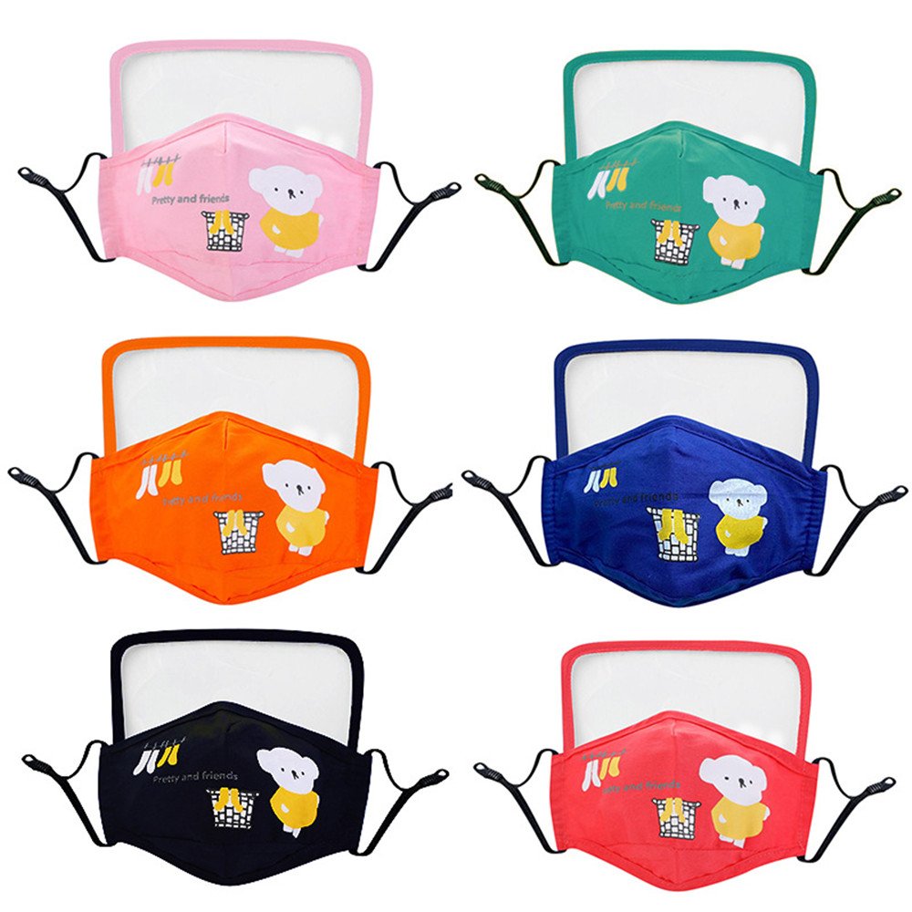 Kids' Face Mask With Eye Shield
