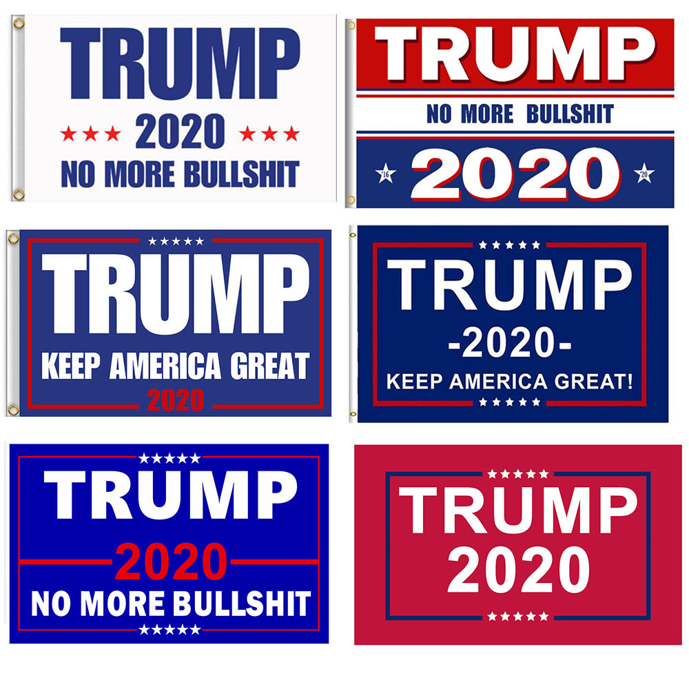 2026 American Election Biden And Trump Flag